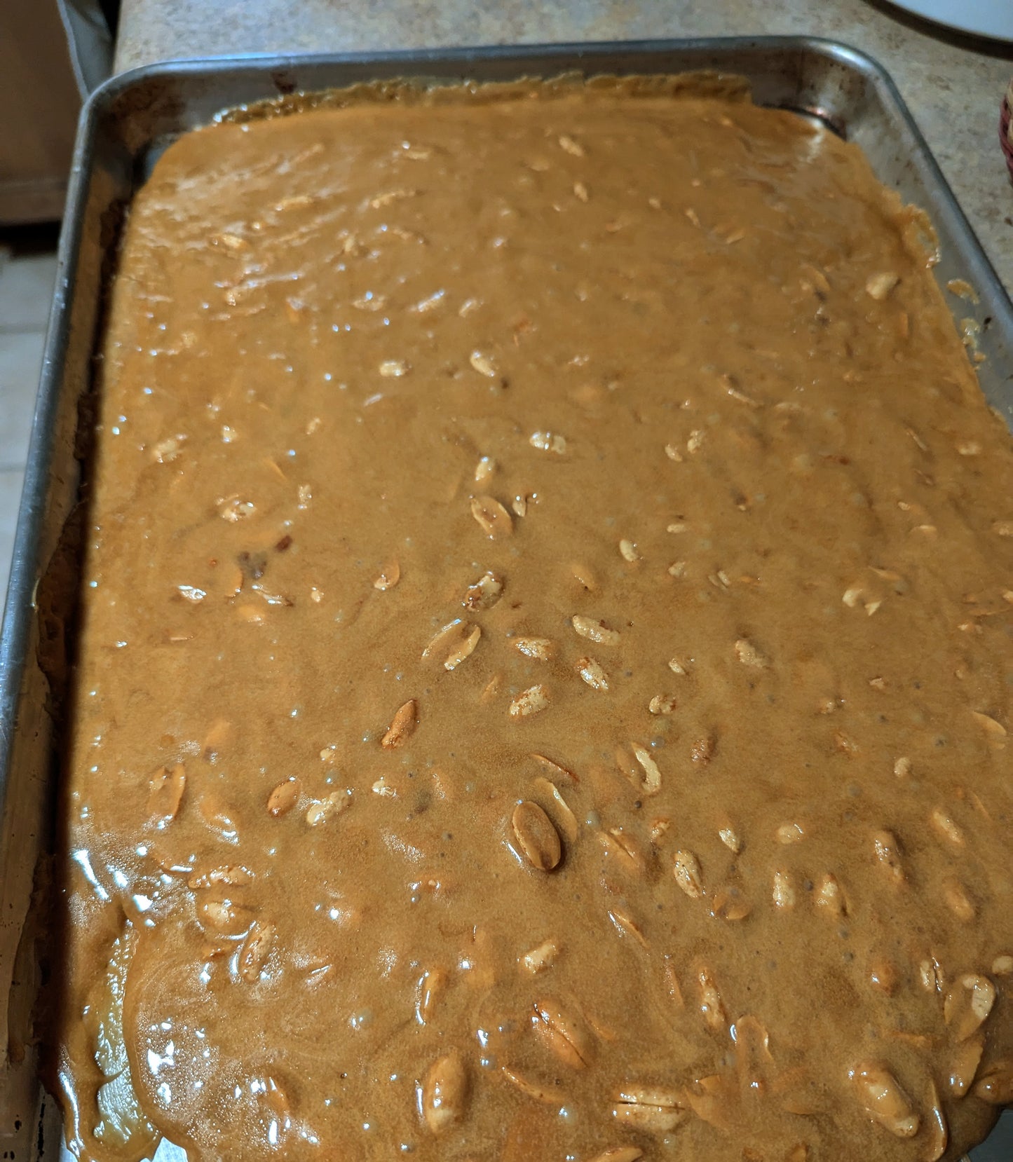Homemade Peanut Brittle, Grandma's Recipe 1/2 lb bag