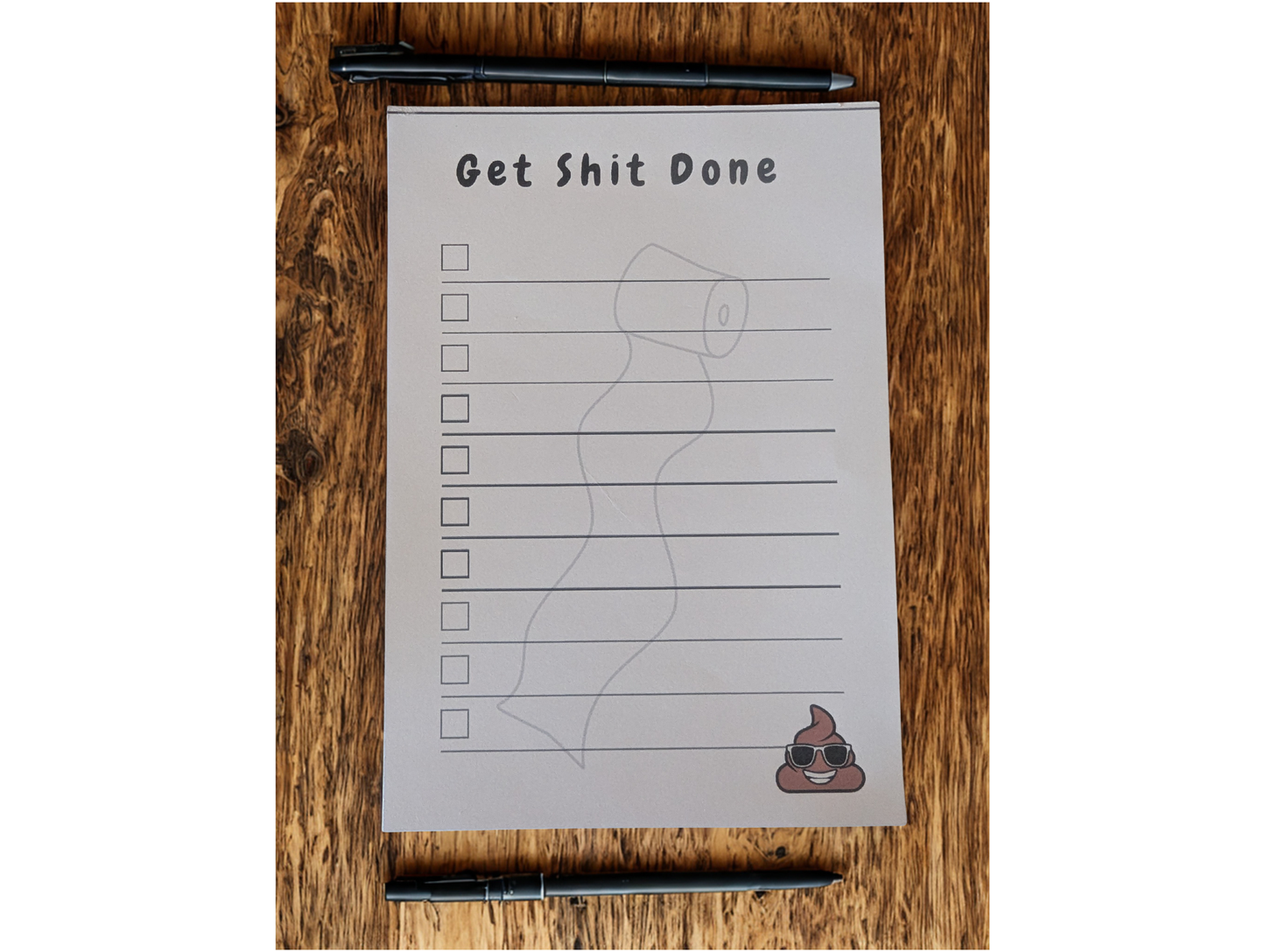 Get Shit Done- 5x7- Notepad