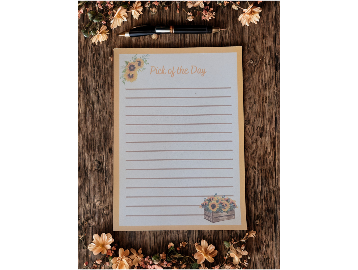 Pick of the Day- 5x7- Notepad