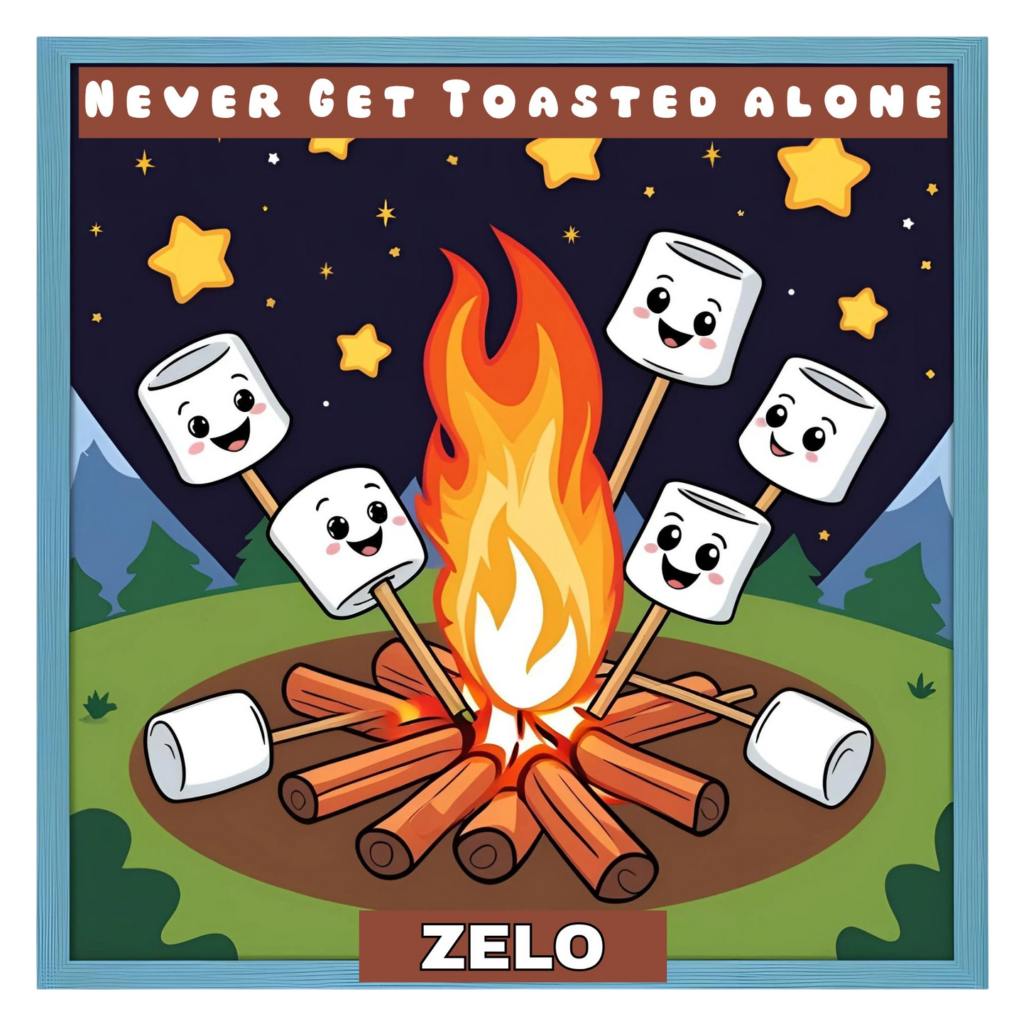 Sticker- Never Get Toasted Alone-Zelo