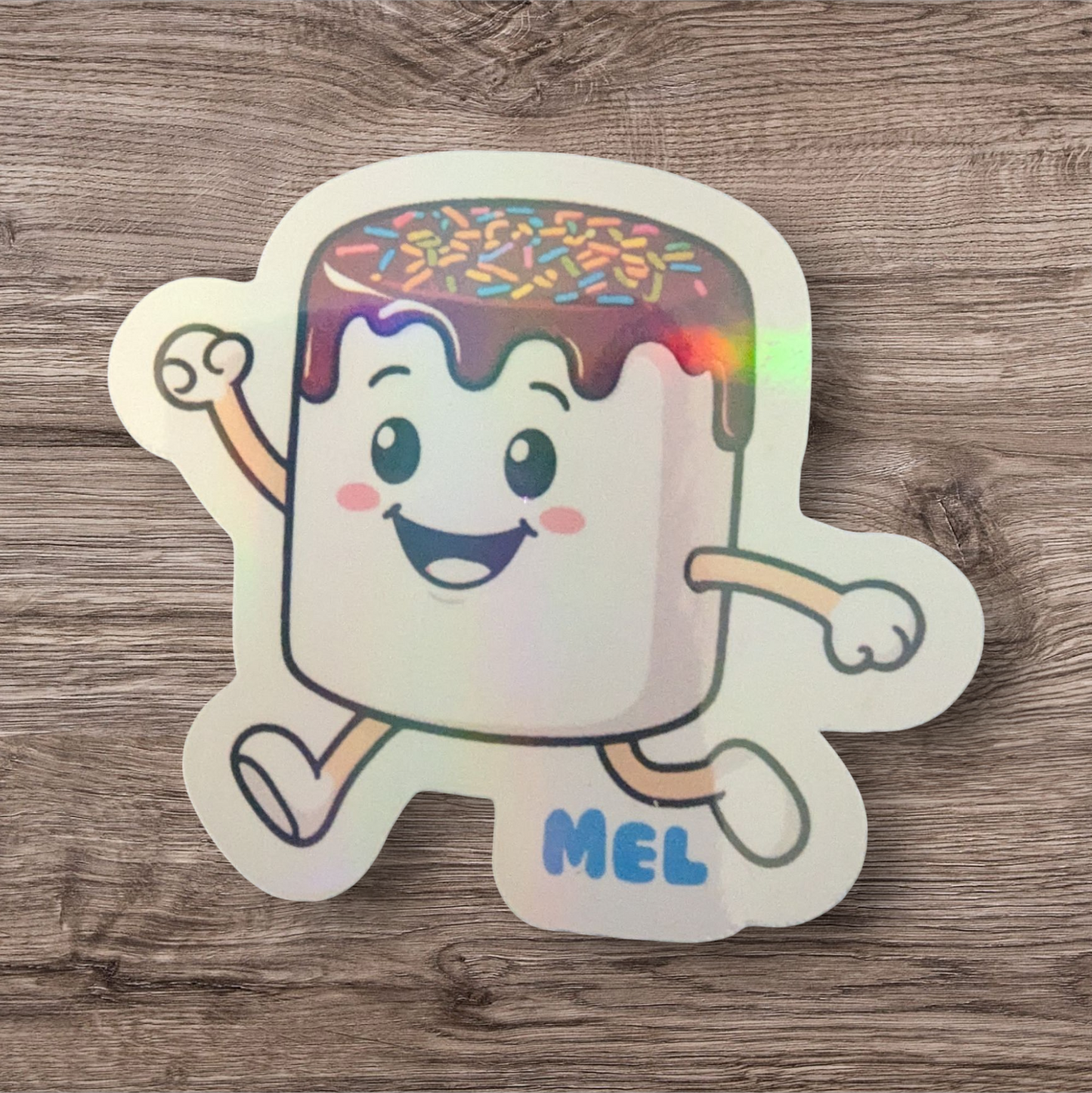 Sticker- Mel-running-ZELO