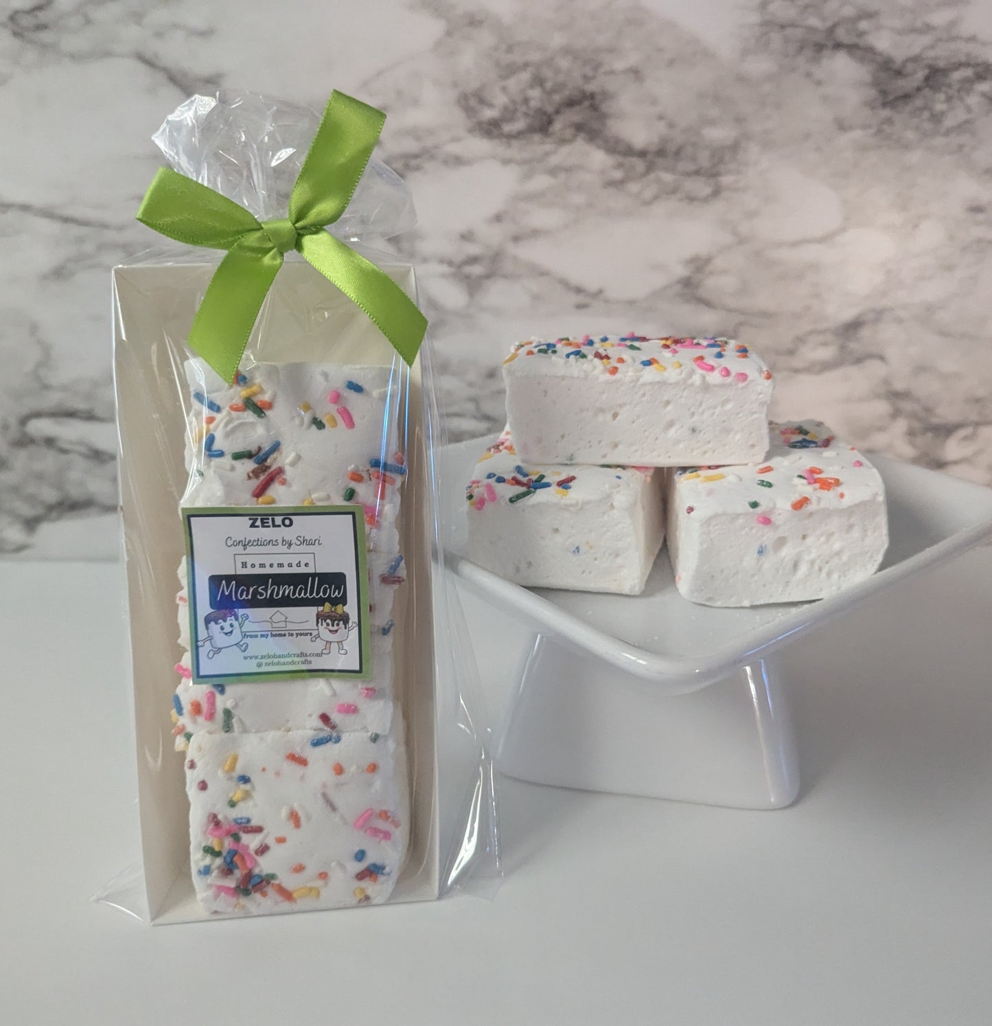 Birthday Cake Homemade Marshmallow