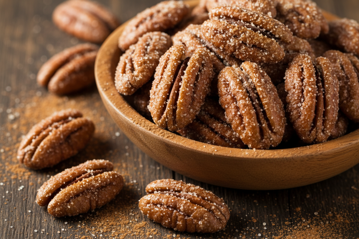 Homemade Candied Pecans