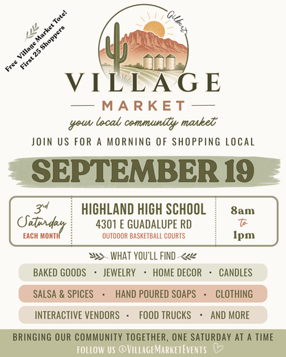 Village Market Event Magnet Special 6pk/$20.00
