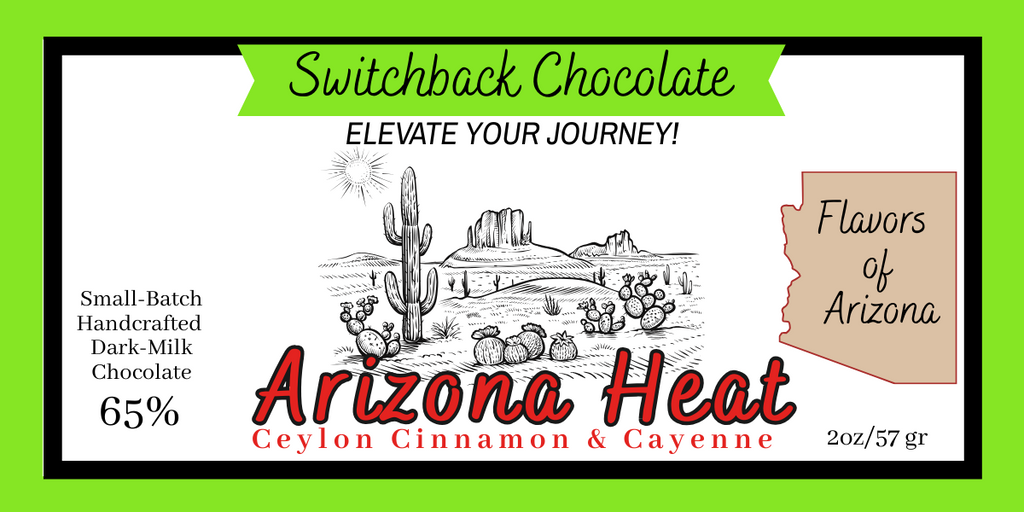 Arizona Heat Chocolate Bar (Ceylon Cinnamon & Cayenne)