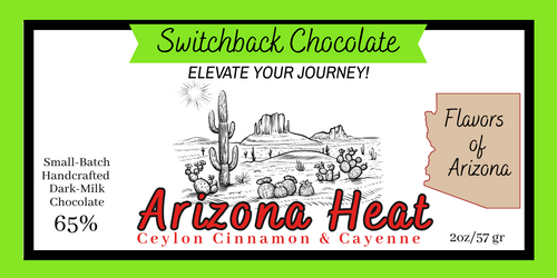 Arizona Heat Chocolate Bar (Ceylon Cinnamon & Cayenne)