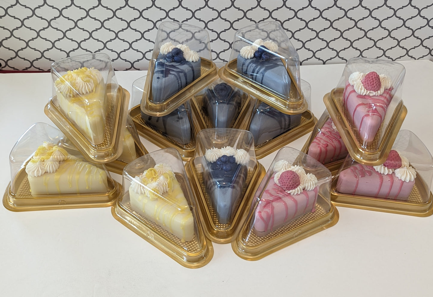 Blueberries & Cream Pie Soap Bar