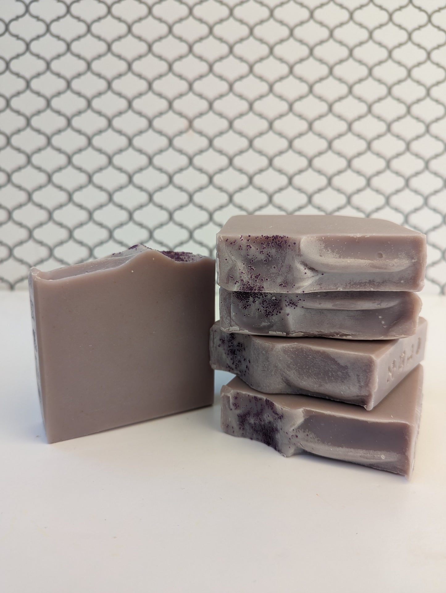 Lavender Fields with mint. Goats milk large bar