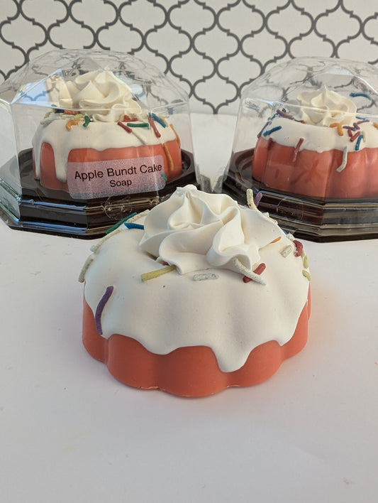 Bundt Cake Soaps- Apple