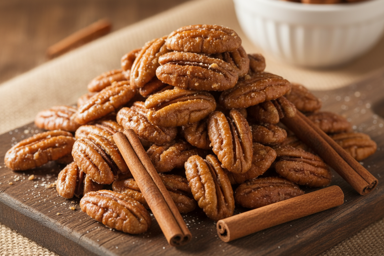 Homemade Candied Pecans