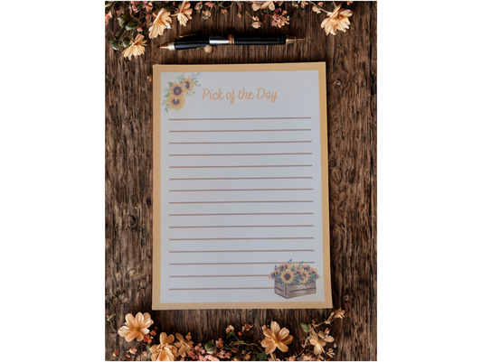 Pick of the Day- 5x7- Notepad