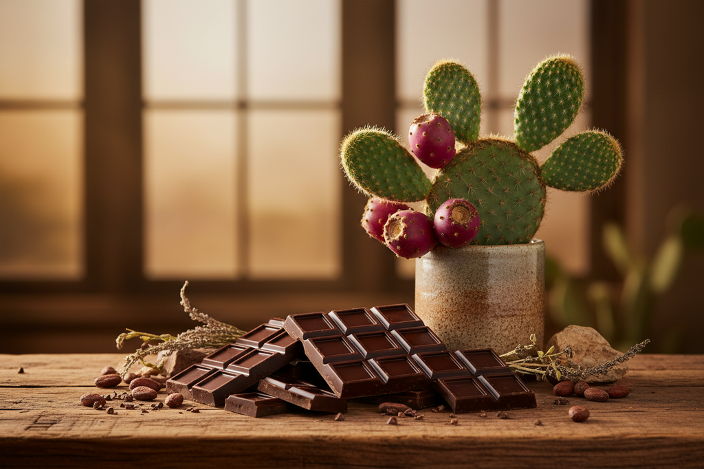 Prickly Pear Chocolate Bar