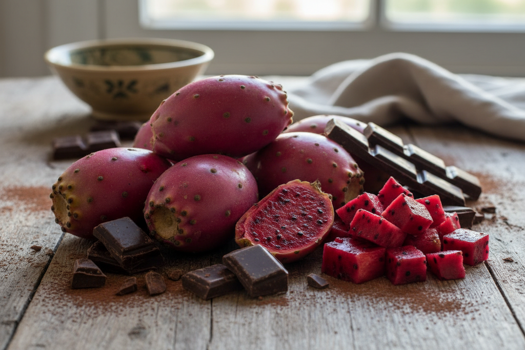 Prickly Pear Chocolate Bar