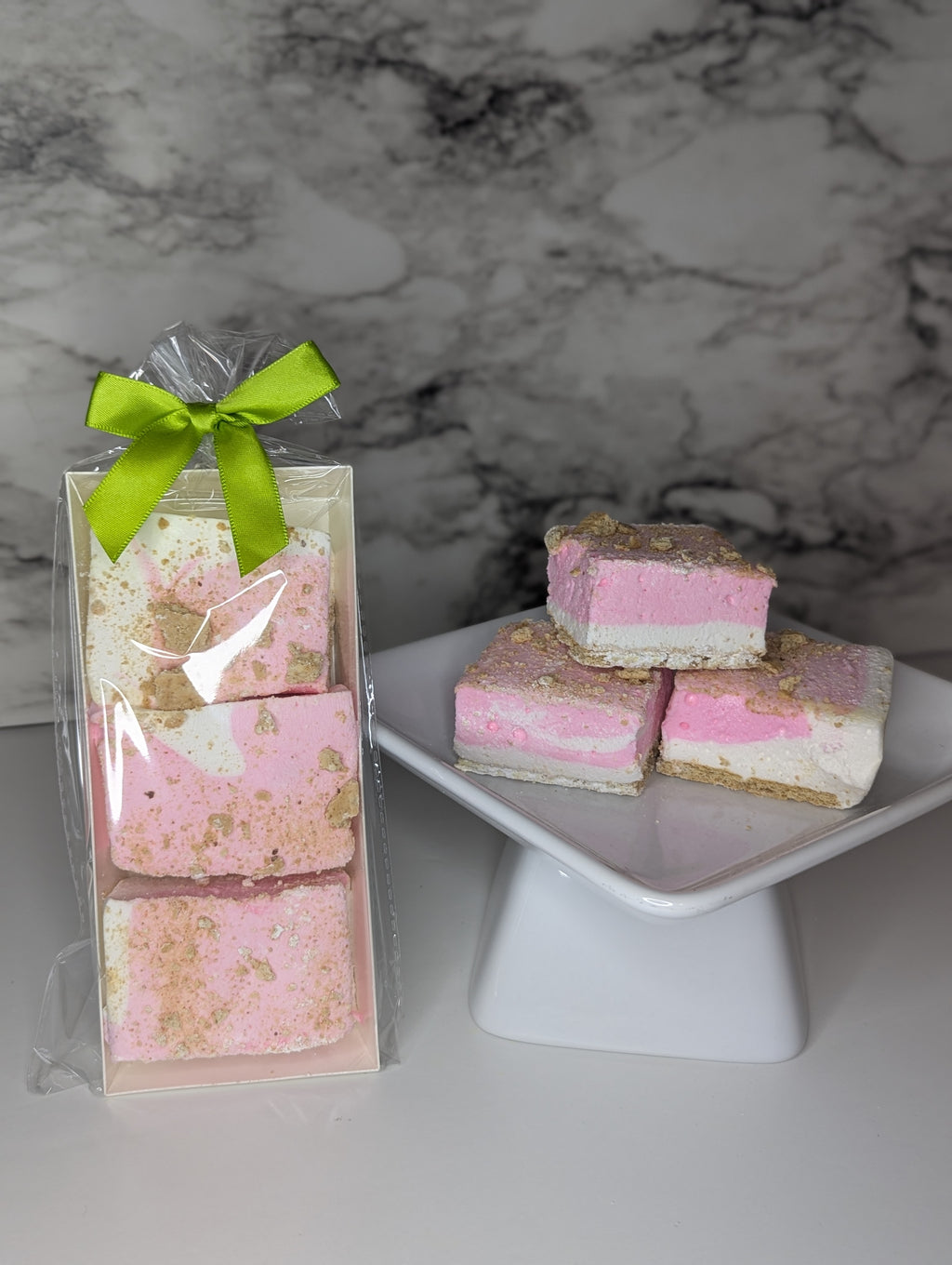 Strawberry Cheesecake Homemade Marshmallow