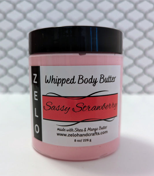 Sassy Strawberry Whipped Body Butter