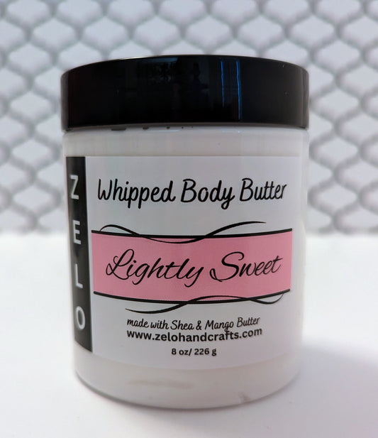 Lightly Sweet  Sugar Whipped Body Butter